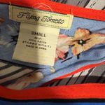 Flying Tomato Blue and Red Floral Top Photo 3