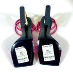 Dolce & Gabbana Logo DG Heels Sandals Croc Leather Shoes 38 NEW Photo 7