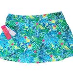 Lilly Pulitzer NEW Aila Skort Multi Via Parigi UPF50 Luxletic Skort XL Beach Photo 2