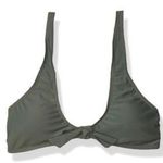 NWT Cyn & Luca Army Green Bikini Top Photo 1