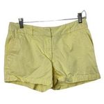Vineyard Vines Sunshine Yellow 4.5" Flat Front Shorts Women's Size 2 Photo 0