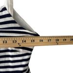 J.Crew Size Medium Bow Tie White Navy Blue Tank Top‎ Blouse Photo 6