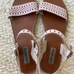 American Eagle Outfitters Pink Strappy Sandals Photo 2