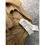 ZARA  Surplice Plunging Wrap Beige Bodysuit Blouse Size Medium Casual Business Photo 12