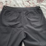 Sharagano Amanda Black Striped Business Casual Pants Trousers, size 12 Photo 12