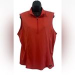 Kerrits  Women’s Sleeveless Top Size L Red Orange Photo 1