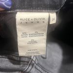 Alice + Olivia ✨HP✨ Good Hr Exposed Button Ankle Skinny Black Sz 26 Jeans✨ Photo 4