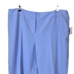 Kasper  New Dress Pants Straight Leg Flat Front Sky Blue Women’s Plus Size 22W Photo 8
