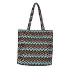 Vera Bradley Quilted "Sierra Stream" Medium Vera Tote Shoulder Handbag Blue Photo 1