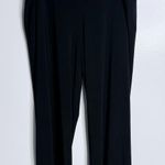 Sag Harbor Woman Stretch Pull On Black Pants Lined Size 1X Photo 0