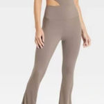 JoyLab  Asymmetrical Flare Bodysuit Taupe Size XS Photo 0