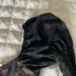 For Love & Lemons Violeta Black Lace Mini Dress Photo 4