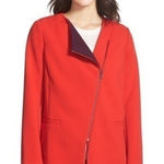 Halogen ‎ ColorBlock Asymmetrical Zip Front Topper Photo 0
