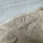 Verge Girl Vrg Grl Tan khaki linen like strapless tube crop top with zipper closure Photo 4