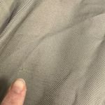 Brunello Cucinelli  Silk Draping Ruched Wool Cashmere Dress Size 10 Taupe Brown Photo 11