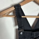 Madewell  Skinny Denim Overalls in Lunar Wach Washed Black size XS Photo 7