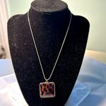 Oasis Y2K  leopard print pendant and chain Photo 3
