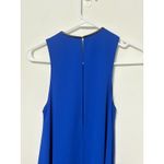 Alexander Wang  Mini Dress Leather Trim‎ Sleeveless Blue Size 0 Photo 4