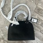 DKNY Bryant Dome Satchel with Convertible Strap, Black w/Gold Tone, New w/Tag Photo 7