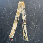 Cream Satin Bag Scarf Black Photo 2