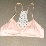 l*space L* dreamer nannette blush bralette cream crochet back Photo 4