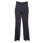 Alo Yoga Flutter Front Slit Flare Legging Black Small Photo 1