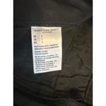 Brand New American Eagle Women's Size 2 Skinny Bermuda Super Stretch Shorts Black Photo 5