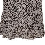 CAbi Women Tank Top 2 Piece Leopard Print Flutter Ruffle V Neck Sleeveless Small Photo 8