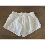 Nike Women's Dri-Fit Athletic Shorts M White Grey Running Gym Photo 4