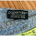 PaperMoon  Stitch Fix Women XS Cap Sleeve Sweater V-Neck Tank Shirt Office Summer Photo 4