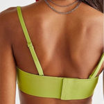 Free People Call Me Convertible Green Bra Size Medium Photo 1