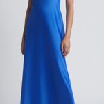 WAYF Strapless Satin Gown Photo 3