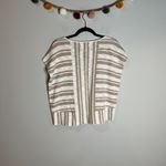 Lou & grey 🌼  striped fringe boxy top Photo 4