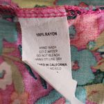 Haptics Colorful Floral Print Midi Dress Size Medium NWOT Wedding Guest Dress Pink Photo 7