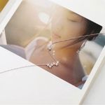 Star Necklace & Bow Necklace Silver Photo 5