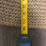 Deane & White Brown Knit Open Cardigan Sweater Size M Bell Sleeves Cozy Boho Tan Size M Photo 10