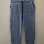 PINK - Victoria's Secret Women’s PINK Victoria’s Secret Gray Acid Wash Sweatpants Joggers Size Small Photo 0