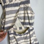 Madewell  | Womans Linen Blend Dress 0 Stripe‎ Photo 2