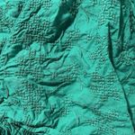 ZARA  Shirt Womens Small Crop Top Kelly Green Embroidered Tie Front Vneck Sleeves Photo 2