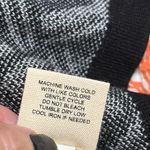 Retrelogy women’s size large pullover long sleeve black grey geometric sweater Photo 4