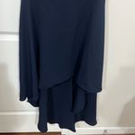 Monique Lhuillier ML Navy Blue Love No One Gown Size 6 US $465 Photo 2