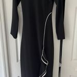 ZARA Black Ruffled Dress Photo 4