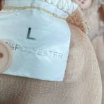 Pale Pink Textured Pom Pom Button Front Long Sleeve Shirt Women's Size Large L Photo 5