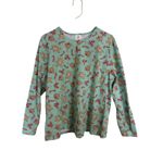 Disney Mickey Mouse Gingerbread Christmas Pajama Size 1X Candy Cane Holiday Pjs Photo 1