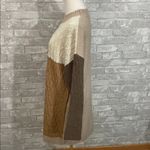 Blu Pepper  Colorblock Long Sleeve Sweater Dress Photo 3