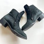 Munro BLACK SUEDE HEELED ANKLE BOOTS WOMENS SIZE 9 Photo 0