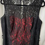 City Chic  Strapless Black and Red Dress Photo 3