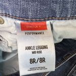 EXPRESS  Women's Pattern Ankle Legging Jeans Size 8 Photo 3