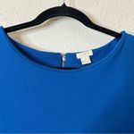 J. Crew Blue Ponte Knit Mini Dress Size XL Photo 2