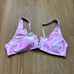 California Waves  Pink Tie Dye High Waisted Bikini Matching Set Large Photo 5